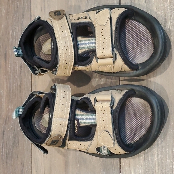 Footjoy Men's Golf Sandals Model 48786 Beige Straps Size 7M outdoor - Picture 3 of 11